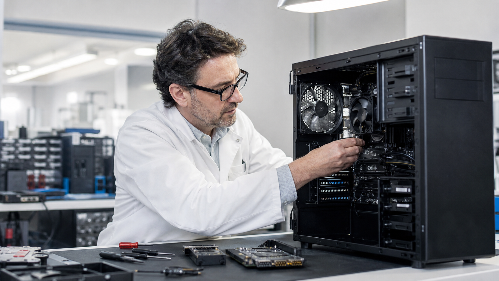 Assemblaggio artigianale PC Maestro